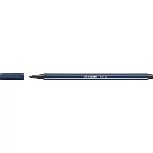 Rostirón, 1 mm, STABILO "Pen 68", éj szürke
