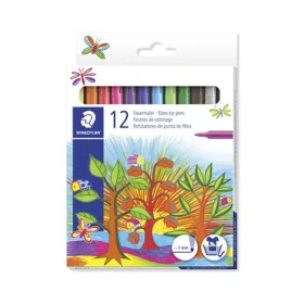  Rostirón készlet, 1 mm, STAEDTLER "325", 12 különböző szín