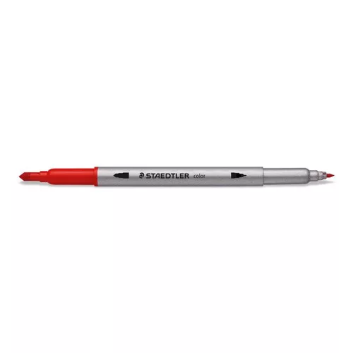 Rostirón készlet, 0,8/3,0 mm, kétvégű, STAEDTLER® "3200", 120 különböző szín