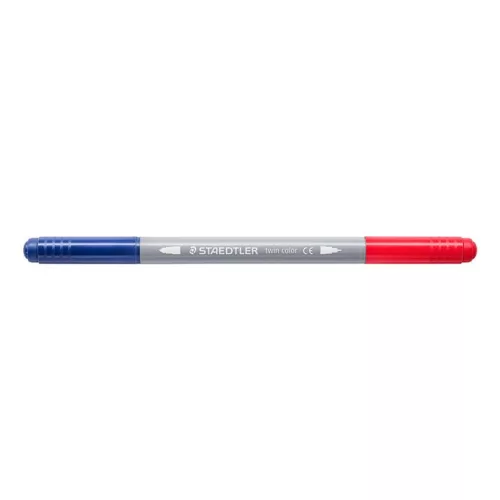 Rostirón készlet, 1/3 mm, kétvégű, STAEDTLER® "3280", 20 különböző szín