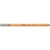Tűfilc, 0,4 mm, STABILO "Point 88", melegszürke
