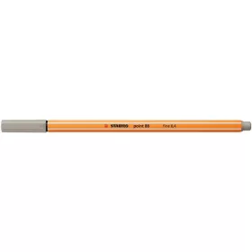 Tűfilc, 0,4 mm, STABILO "Point 88", melegszürke
