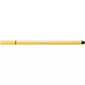Rostirón, 1 mm, STABILO "Pen 68", világossárga