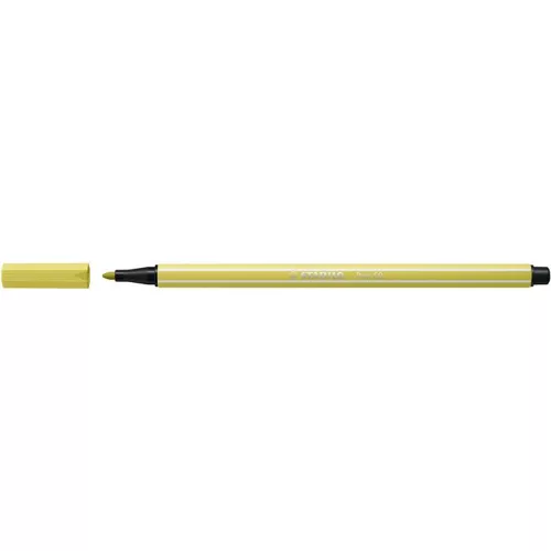 Rostirón, 1 mm, STABILO "Pen 68", mustár