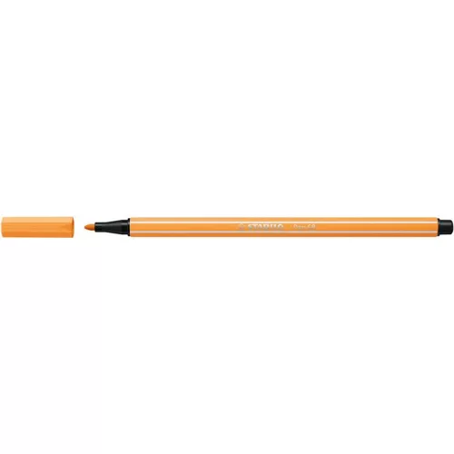 Rostirón, 1 mm, STABILO "Pen 68", papaya