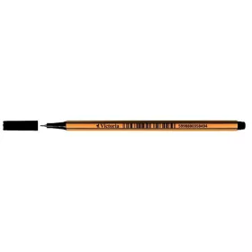 Tűfilc, 0,4 mm, VICTORIA OFFICE,"Slim", fekete