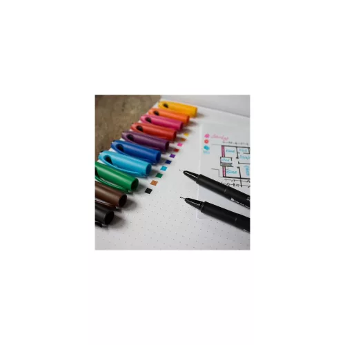 Tűfilc, 0,4 mm, SCHNEIDER "Topliner 967", fekete
