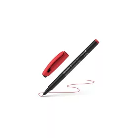 Tűfilc, 0,4 mm, SCHNEIDER "Topliner 967", piros