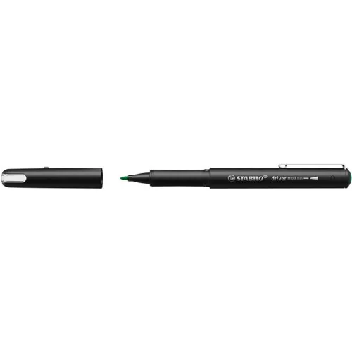Rostirón, 0,8 mm, STABILO "dr!ver", zöld
