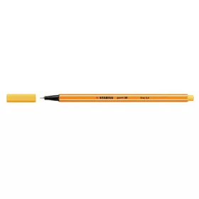 Tűfilc, 0,4 mm, STABILO "Point 88", sárga