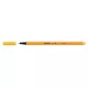 Tűfilc, 0,4 mm, STABILO "Point 88", sárga