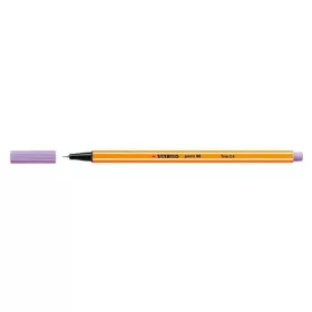 Tűfilc, 0,4 mm, STABILO "Point 88", pasztell-lila