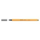 Tűfilc, 0,4 mm, STABILO "Point 88", szürke