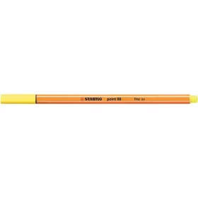 Tűfilc, 0,4 mm, STABILO "Point 88", citromsárga