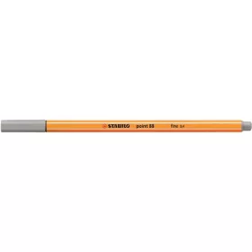  Tűfilc, 0,4 mm, STABILO "Point 88", közép jégszürke