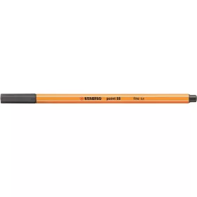   Tűfilc, 0,4 mm, STABILO "Point 88", sötét jégszürke
