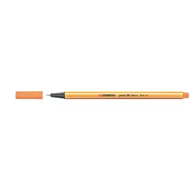  Tűfilc, 0,4 mm, STABILO "Point 88", neon narancssárga