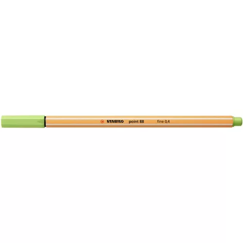 Tűfilc, 0,4 mm, STABILO "Point 88", pisztácia