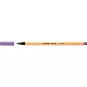 Tűfilc, 0,4 mm, STABILO "Point 88", szürkéslila