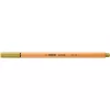 Tűfilc, 0,4 mm, STABILO "Point 88", khaki
