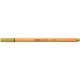 Tűfilc, 0,4 mm, STABILO "Point 88", khaki