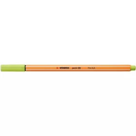 Tűfilc, 0,4 mm, STABILO "Point 88", lime zöld