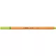 Tűfilc, 0,4 mm, STABILO "Point 88", lime zöld