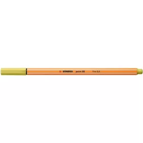 Tűfilc, 0,4 mm, STABILO "Point 88", mustár