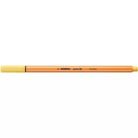   Tűfilc, 0,4 mm, STABILO "Point 88", világossárga