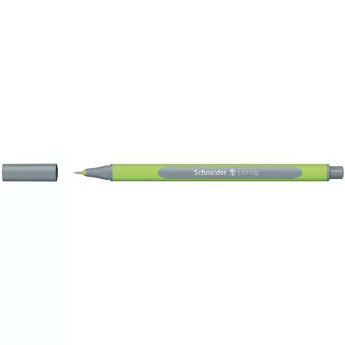 Tűfilc, 0,4 mm, SCHNEIDER "Line-Up", ezüstszürke
