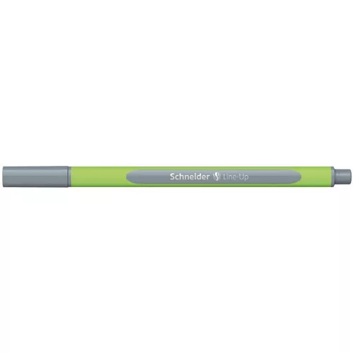 Tűfilc, 0,4 mm, SCHNEIDER "Line-Up", ezüstszürke