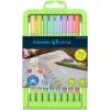 Tűfilc készlet, 0,4 mm, SCHNEIDER "Line-Up Pastel", 8 különböző pasztell szín