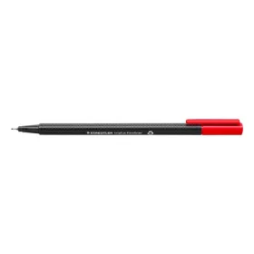 Tűfilc, 0,3 mm, STAEDTLER "Triplus 334", piros