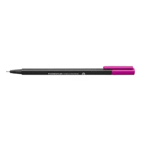   Tűfilc, 0,3 mm, STAEDTLER "Triplus 334", sötétmályva