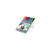 Tűfilc készlet, 0,3 mm, STAEDTLER "Triplus 334", 10 különböző szín