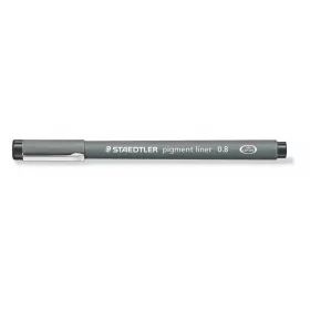   Tusfilc, 0,8 mm, STAEDTLER "Pigment Liner 308", fekete