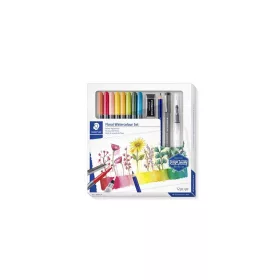   Ecsetirón készlet, kétvégű, STAEDTLER "Mixed Set 5", 8 különböző szín