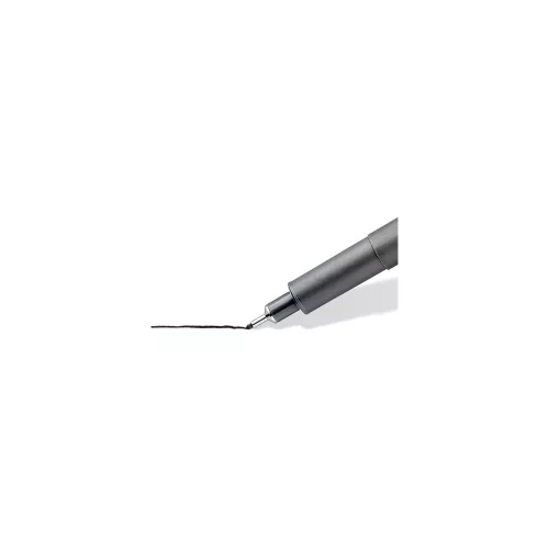 Tusfilc készlet, 8 különböző vonalvastagság, STAEDTLER "Pigment liner 308", fekete