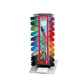   Rostirón display, 1 mm, STABILO "Pen 68", vegyes színek - 240db