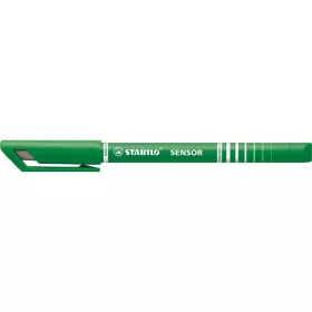 Tűfilc, 0,3 mm, STABILO "Sensor", zöld