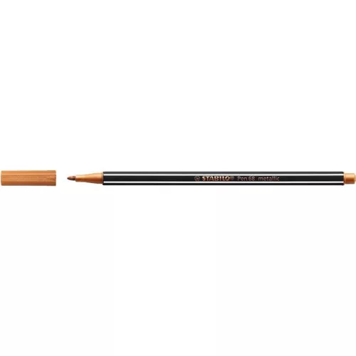 Rostirón, 1,4 mm, STABILO "Pen 68 metallic", bronz