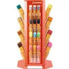 Tűfilc display, 0,4 mm, STABILO "Point 88", vegyes színek - 480db