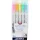 Ecsetirón készlet, kétvégű ZEBRA "Mildliner Fluorescent", 5 szín