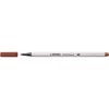 Ecsetirón, STABILO "Pen 68 brush", vörösesbarna