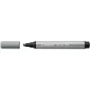 Rostirón, 1-5 mm, vágott hegy, STABILO "Pen 68 MAX", középszürke