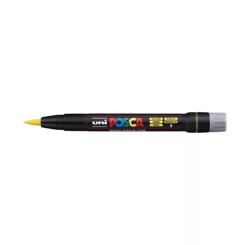 Ecsetirón, UNI "Posca PCF-350", sárga