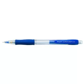 Nyomósirón, 0,5 mm, PILOT "SuperGrip", kék