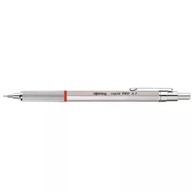 Nyomósirón, 0,7 mm, ROTRING "Rapid Pro", ezüst