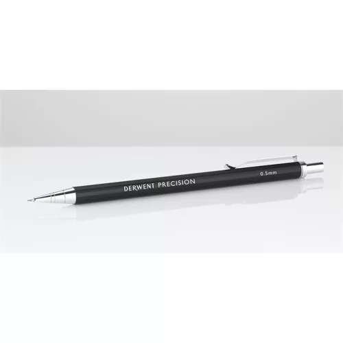 Nyomósirón készlet, 0,5 mm, DERWENT "Precision", HB