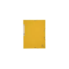 Gumis mappa, prespán, A4, EXACOMPTA, sárga